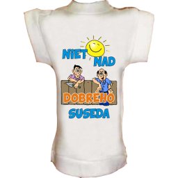 Tričko na fľašku Sused