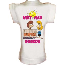 Tričko na fľašku pre susedu