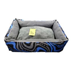 LES FILOUS BOREAL M 70x50cm odnímateľné dvojfarebné ležadlo bavlna / polyester