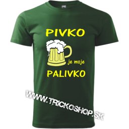 Vtipné tričko s pivom