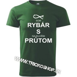 Tričko Rybár s najdlhším prútom