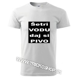 Pánske tričko Šetri vodu