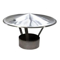 Amphora Nerezová komínová strieška 120 mm pre pizza pece