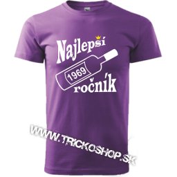 Narodeninové tričko Najlepší ročník
