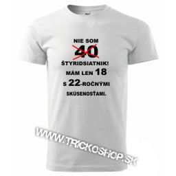 Pánske tričko k narodeninám