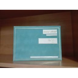 Prázdna Krabica Miu Miu L´eau Bleue, Rozmery: 26cm x 19cm x 7cm