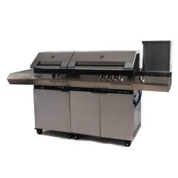 Dolcevita Turbo 6 Elite 23,7kw nerezový gril na plyn profi*****