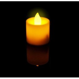Led čajové sviečky s pulzovaním - oranžová