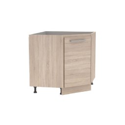 Kondela Spodná skrinka rohová, 90cm, dub sonoma, NOVA PLUS NOPL-065-RS