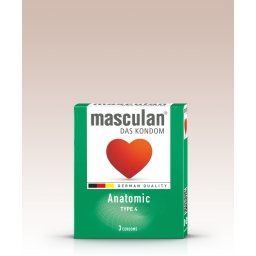 MASCULAN Anatomic 3ks