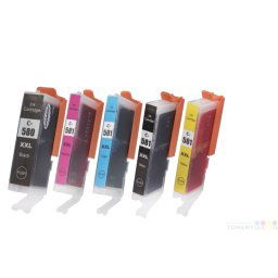 Náplne Canon PGI-580/CLI-581 XXL PGBK/C/M/Y/BK - Multipack 5 alternatívnych náplní