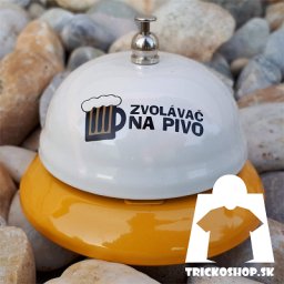 Stolový zvonček na pivo