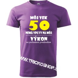 Môj vek nemá vplyv na môj výkon