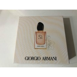 Práznda krabica Giorgio Armani Si, Rozmery: 16cm x 16cm x 5cm