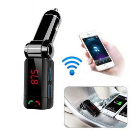 Inovatívny FM transmitter s Bluetooth handsfree + 2x USB nabíjanie a MP3/WMA prehrávačom