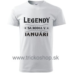 Legendy sa rodia v Januári