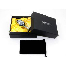 Lovetoy Rosebud Classic black (KOVOVý ANáLNY KOLíK čIERNY)