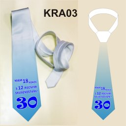 Vtipná kravata k 30 tim narodeninám