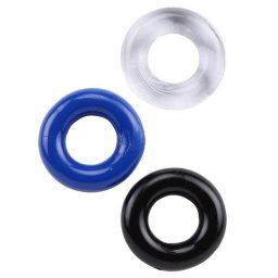 Chisa Novelties Donut Rings Assorted 3 Pack