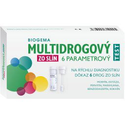 Multidrogový TEST ZO SLÍN 6 parametrový
