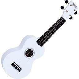 Sopránové ukulele s obalom Rainbow biele Mahalo