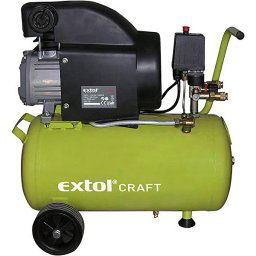 Olejový kompresor 1500W 800kPa 24L Extol Craft