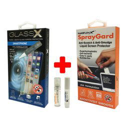 Neviditeľná ochrana pre Smartphone - Set 2 v 1 Nano GlassX + Spraygard