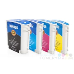 Náplne HP C4905AE no. 940XL CMYK - Multipack 4 alternatívnych náplní