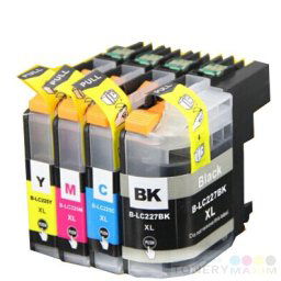 Náplne Brother LC-227XL VALBP - Multipack 4 alternatívnych náplní