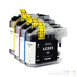 Náplne Brother LC-223 VALBP - Multipack 4 alternatívnych náplní