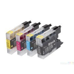 Náplne Brother LC-1240 - Multipack 4 alternatívnych náplní