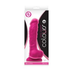 NS Novelties Colours Dual Density - 8" Dildo - pink