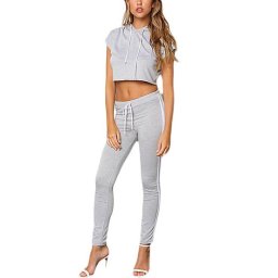 Dámska trendy súprava Jogging - šedá