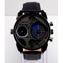 Pánske hodinky Oulm Dual Navigator - modré