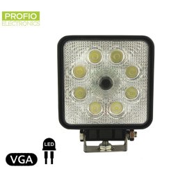 Cúvacie kamery vodotesné s uhlom záberu až 120° a pracovným 8x LED + výkon 1154 lumenov