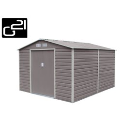 G21 Záhradný domček GAH 884 - 277 x 319 cm, šedý