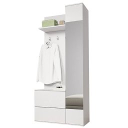 Kondela Predsieňová zostava, 90cm, biela, GADIS