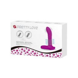 Pretty Love Anal Stimulator with Rolling Beads (PURPLE)