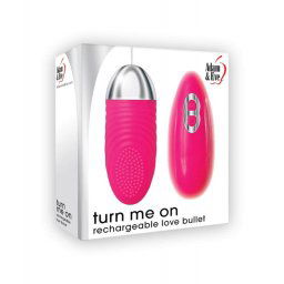 Adam & Eve Turn Me On Rechargeable Love Bullet (VIBRAčNé VAJíčKO)