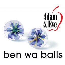 Adam & Eve Glass Ben Wa Balls