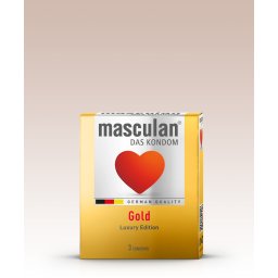 Masculan GOLD vanilka (3 ks)