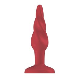 PLUG & PLAY RED BUTT PLUG ROUNDED 5
