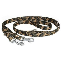 Vodítko nylonové prepínacie ARMY CAMO