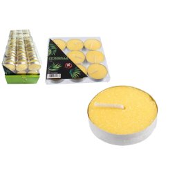 Citronella Repelentný čajové sviečky proti komárom 9 ks INA2285