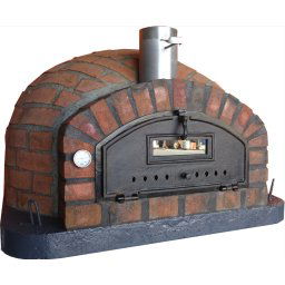 TUMA RUSTIC PIZZA 110 pizza pec s komínom vpredu izolovaná