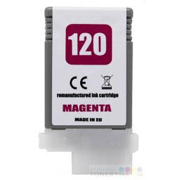Náplň Canon PFI-120M Magenta - renovovaná náplň