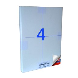 Samolepiace etikety A4 (4ks na hárku) 100 listov
