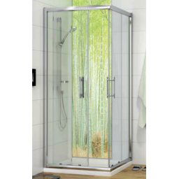 GKDK90222003 - Kolo - Geberit Kolo GEO 6 štvorcový sprchový kút 90 X 90 CM, sklo číre A+B, GKDK90222003