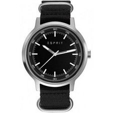 ESPRIT Black Fabric Strap ES108271005