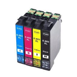 Atramentové kazety Epson 603XL (4pack) kompatibilné